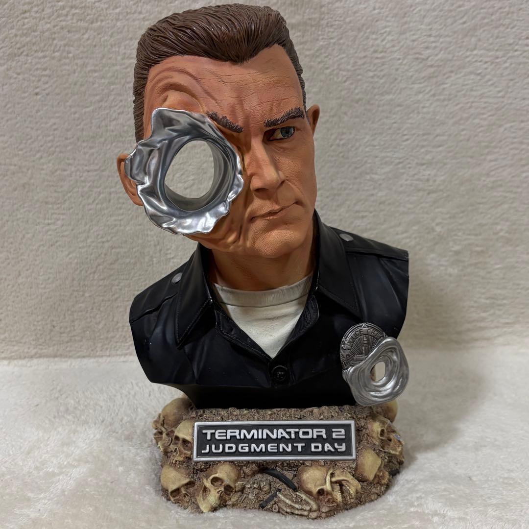 【希少】SIDESHOW ターミネーター2 T-800 T-1000 スタチュー