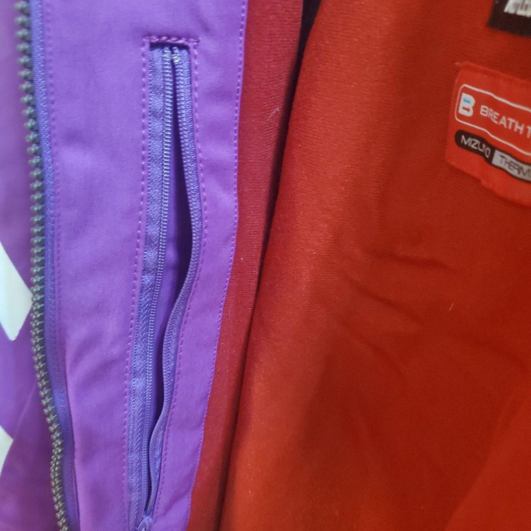 Mizuno スキーウエア 上下セット　サイズＳオガサカワッペン付