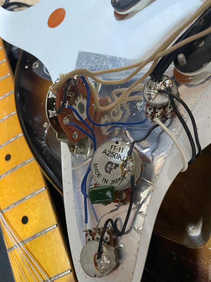 Fender Japan ST-54 2TSカスタムショップPU フジゲン