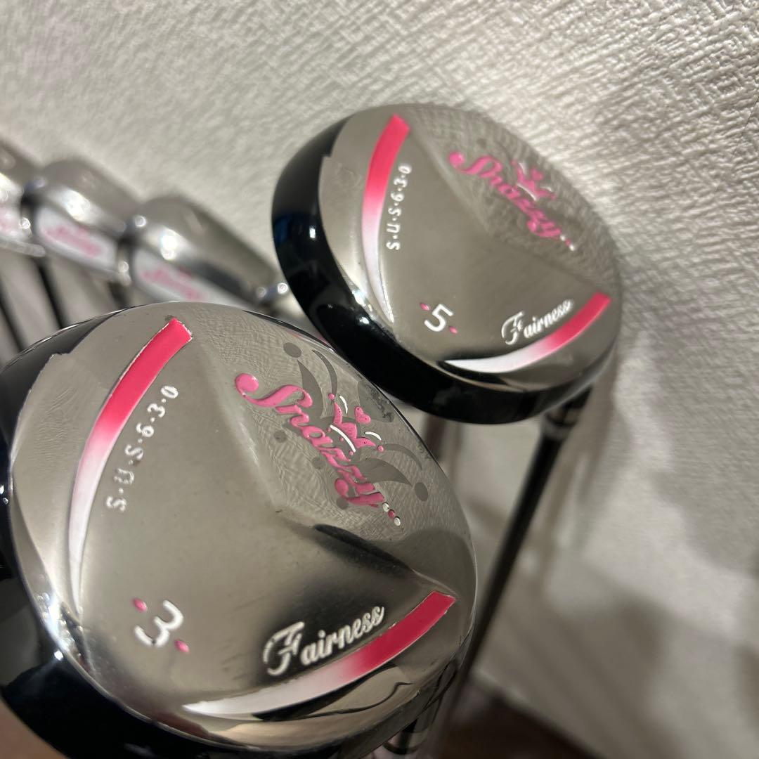 Snazzy Fairness レディースL 右利き　ゴルフセット