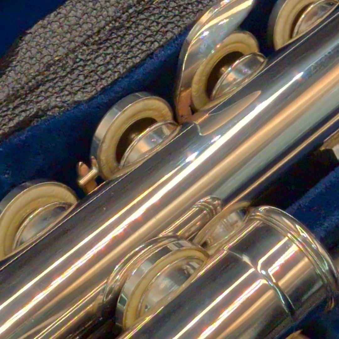 フルート　調整済　カワイKFL142ES（Eメカ.銀メッキ仕様）