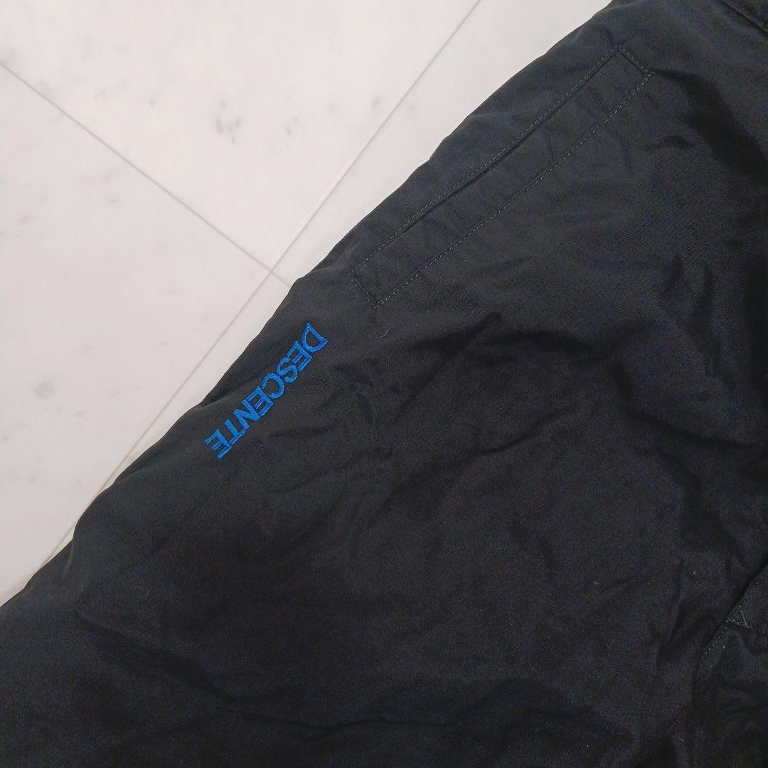 DESCENTE　ヒートナビ　スキーウェア　130 スノボ 上下 ロゴ