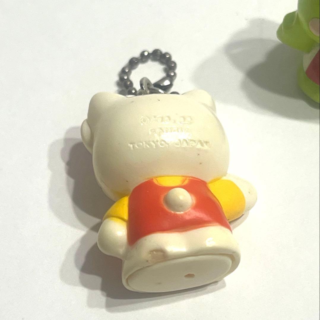 平成レトロ　昔なつかしい　サンリオ　キャラクター　ソフビ　フィギュアキーホルダー