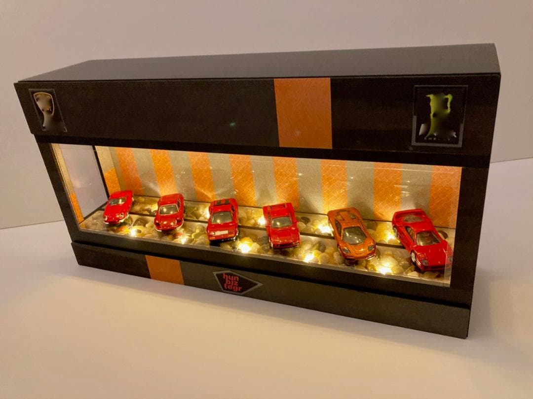 花崗岩、テラコッタ＆ストーン・ディスプレーBOX / スタイリッシュジオラマ