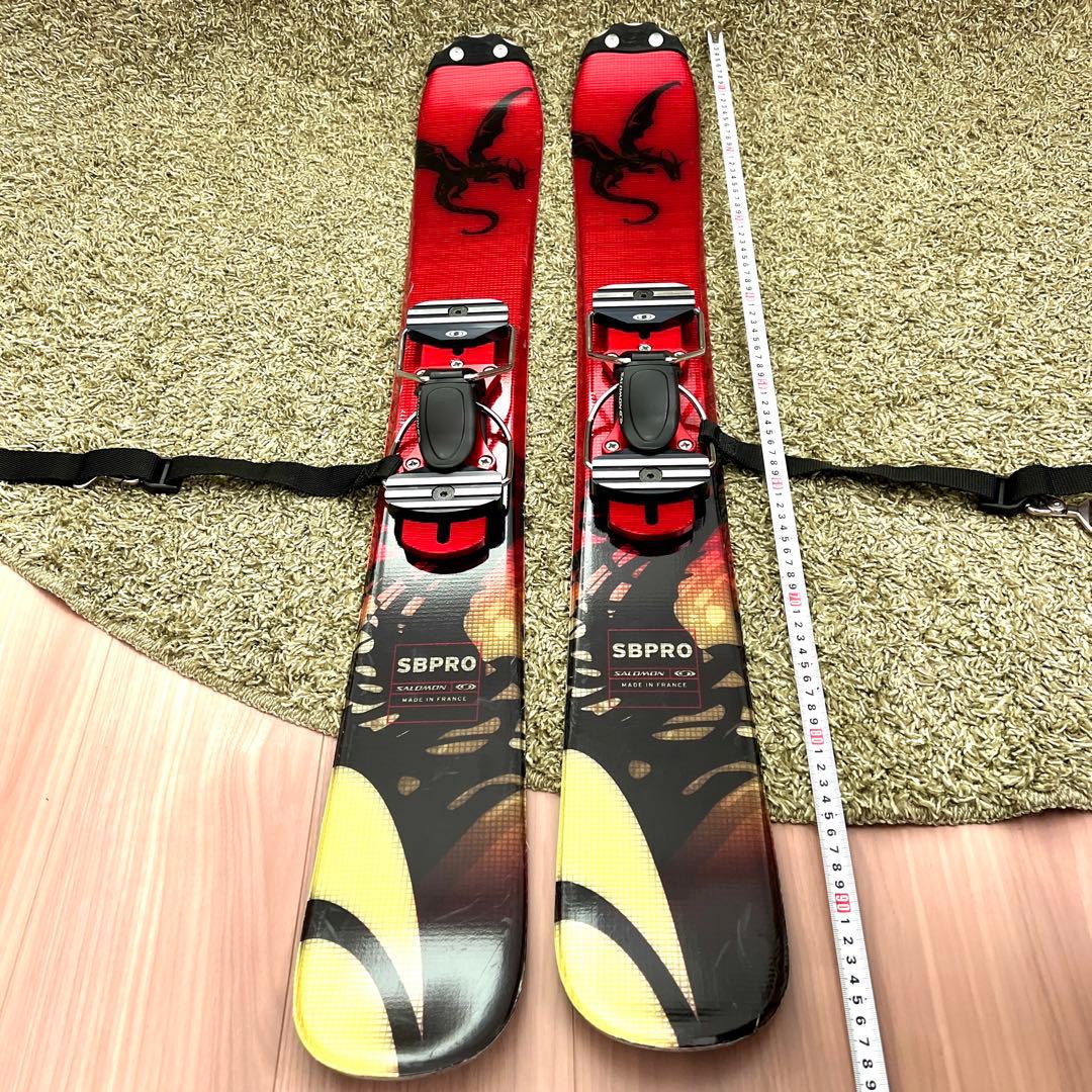 良好　ショートスキー SALOMON SBPRO 99cm 最上位モデル　箱付き