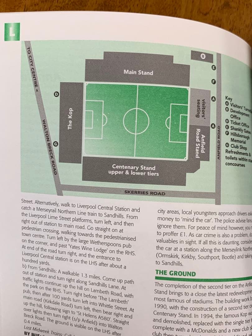 廃刊　football fans guide 2000/2001