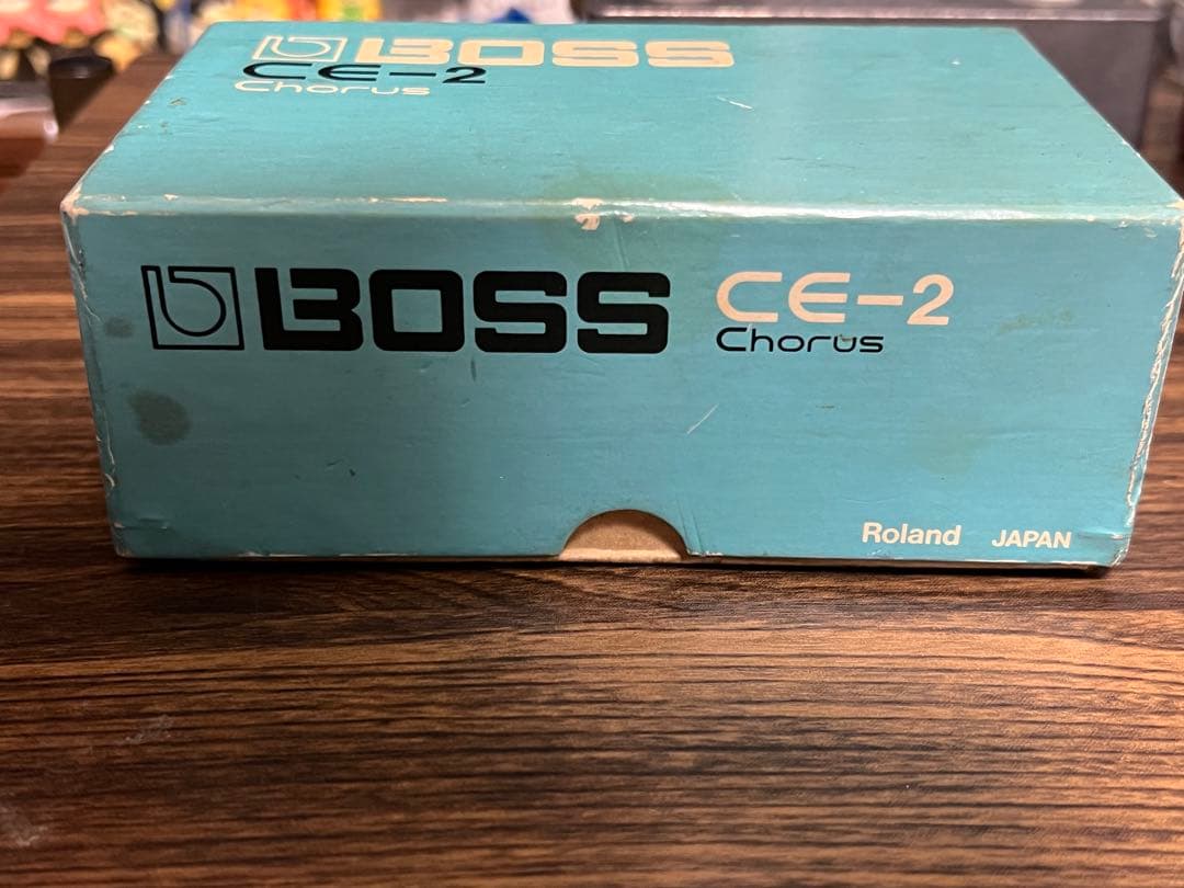 即発送 boss CE-2 日本製 銀ネジ 箱付き 動作確認済み