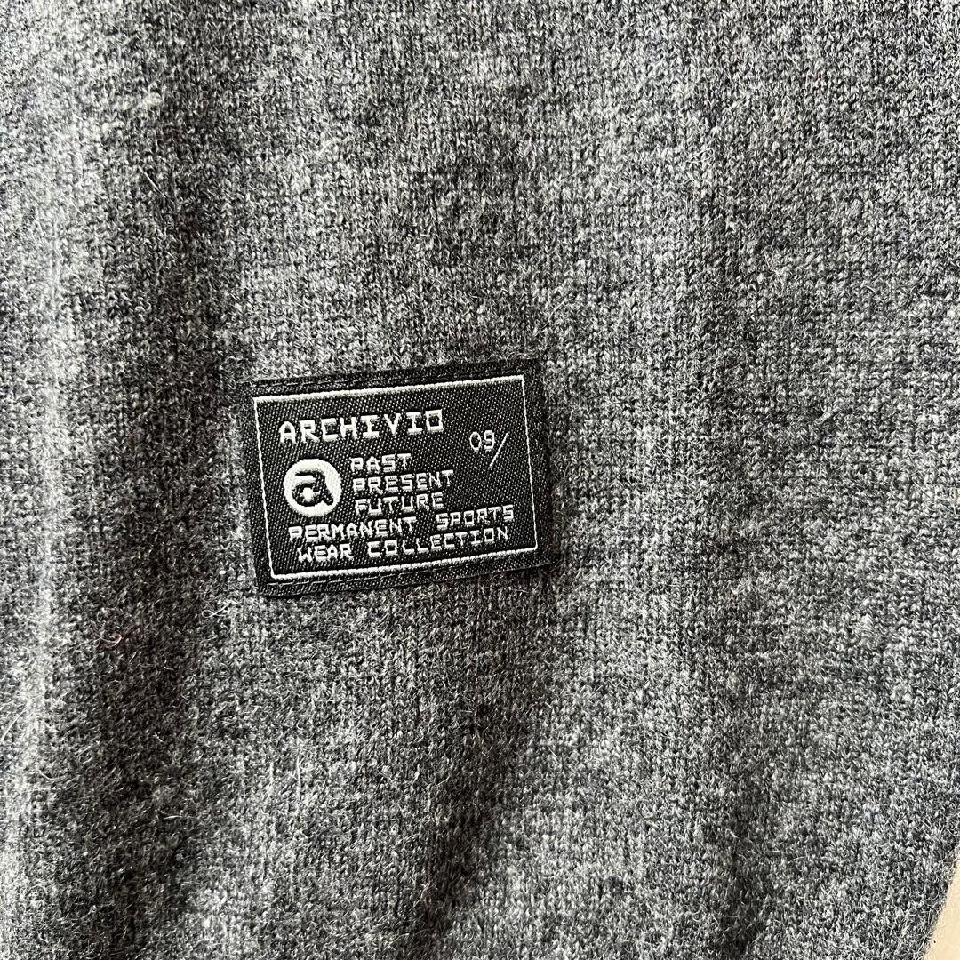 新品　アルチビオ　メンズ　カシミヤ100% ニット長袖プルオーバー　セーター