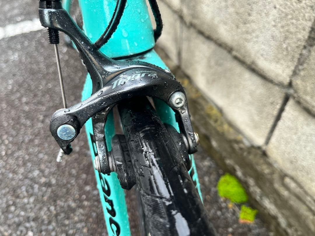 夕Bianchi ロードバイクチェレステTiagra20段変速46size