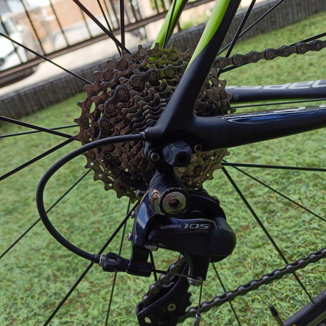 【引き取り大歓迎】キャノンデール　シナプスカーボン５ シマノ105