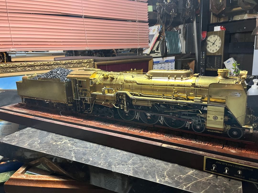 ディアゴスティーニ 、 ディアゴスティーニ c 62つばめ 蒸気機関車模型 真鍮
