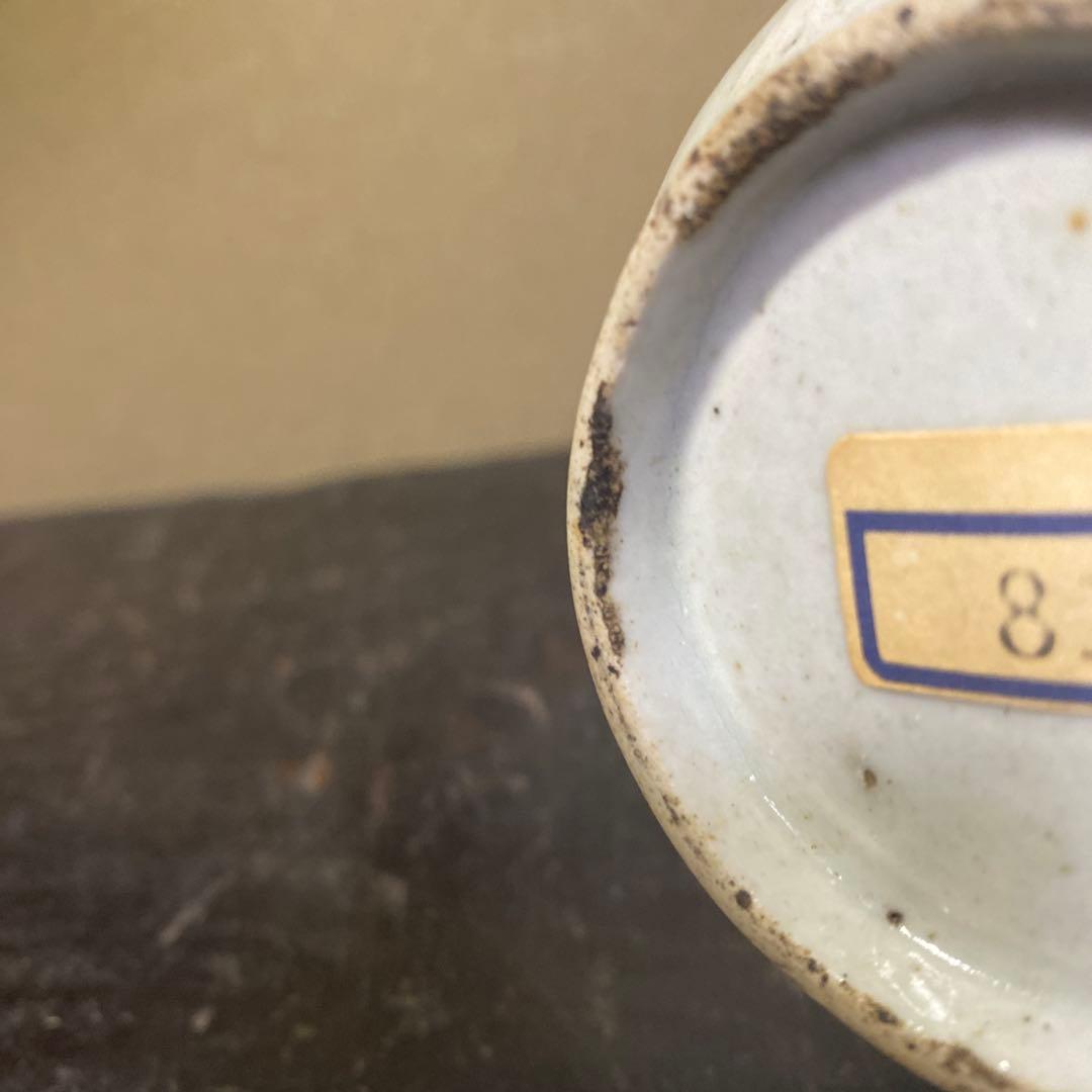 古伊万里たこ唐草徳利