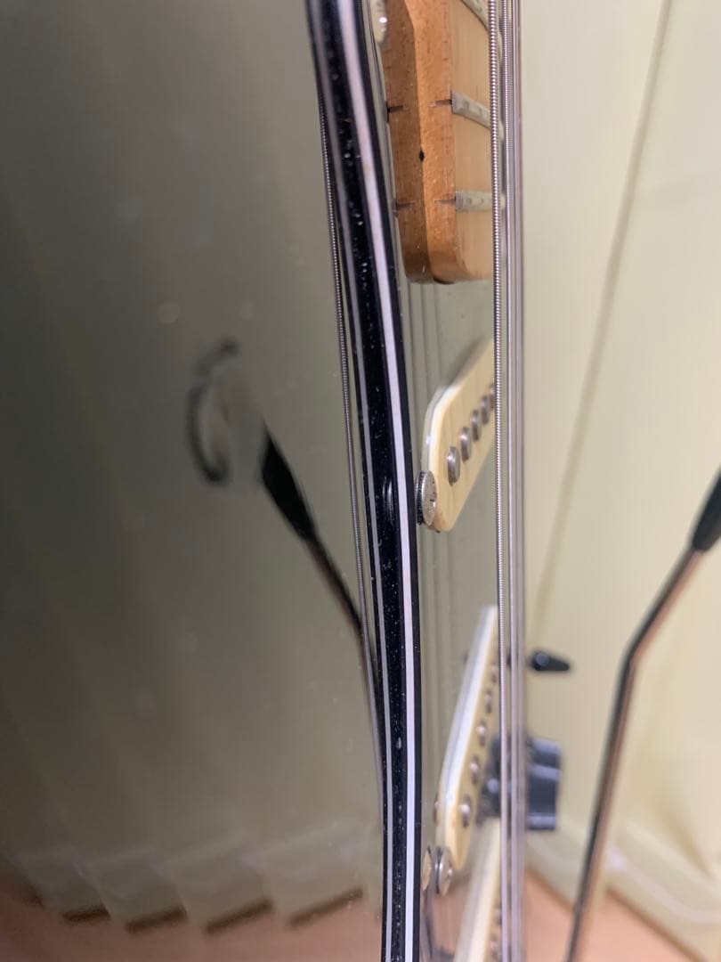 Fender Japan ST72-55アッセンブリーに載せ替えたSquier