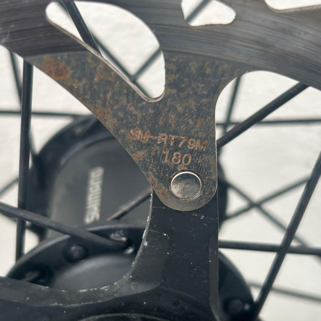 SPANK MTB用26インチ ホイールタイヤセット ディスクブレーキ付