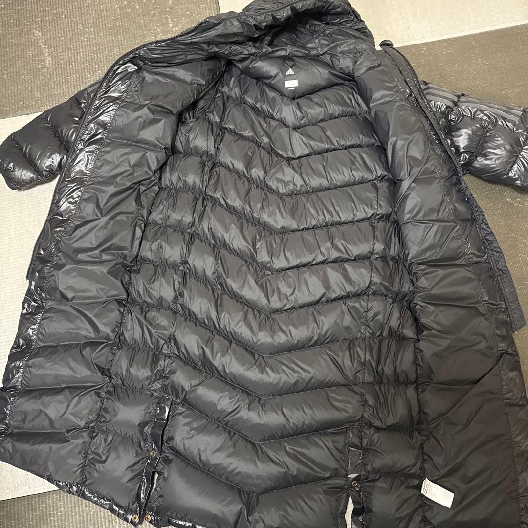 【美品】adidas ベンチコート　ブラック