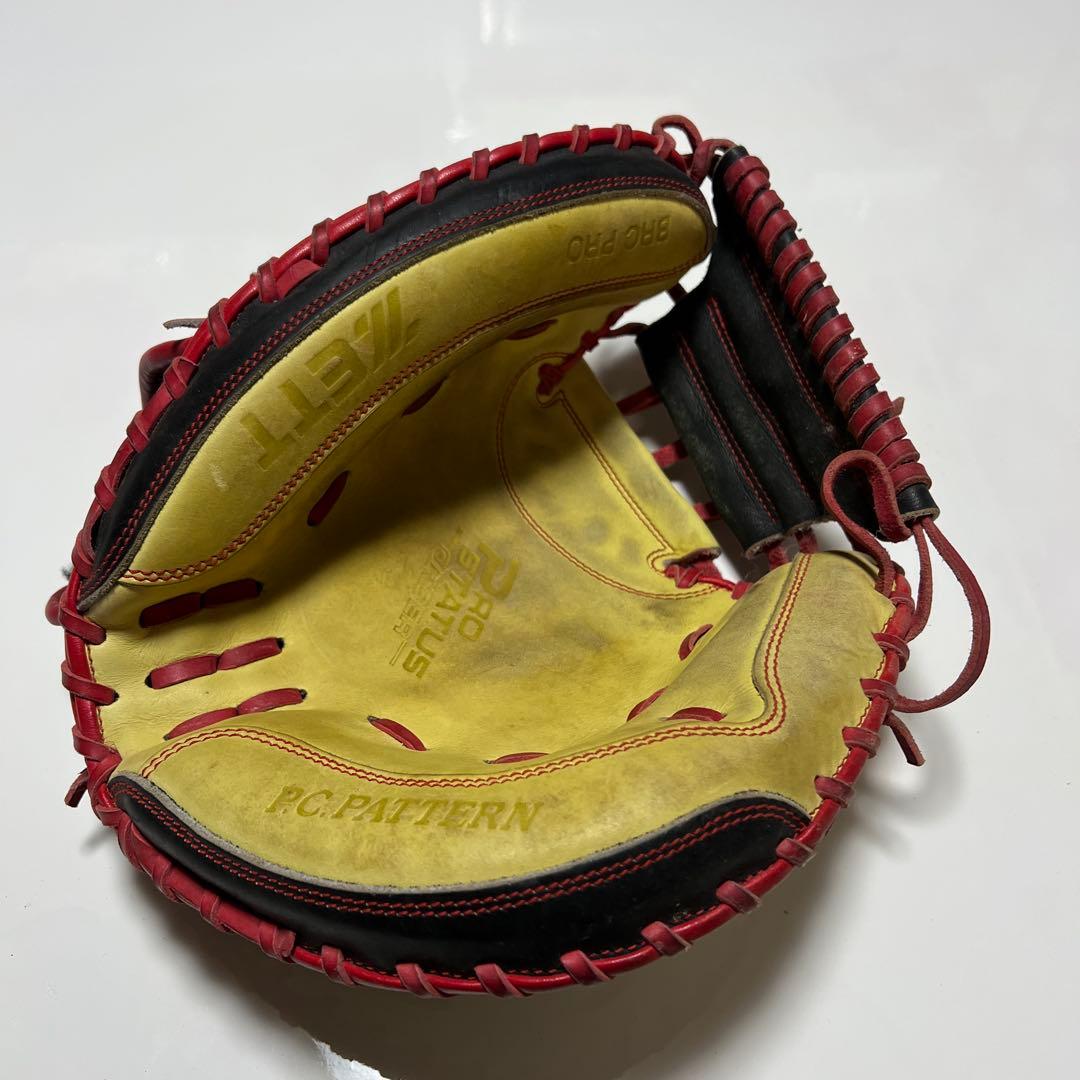ZETT キャッチャーミット　P.C.PATTERAN オーダーグローブ