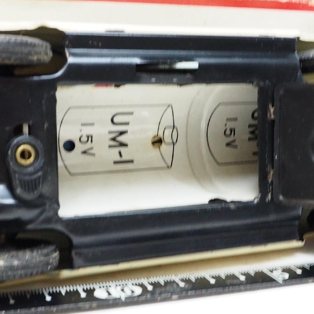 旧バンダイ フォード フェアレーン電動モーターハイウェイ動作不良tinブリキ箱付