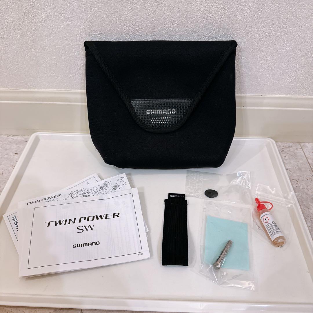 シマノ　ツインパワー　SW８０００HG + バリバス4号ライン