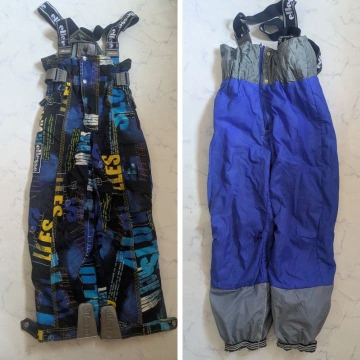 ellesse エレッセ スキーウェア 青 メンズ L つなぎ ジャケット