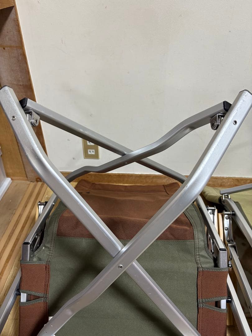 スノーピーク　ローチェア30（ブラウン・カーキ）