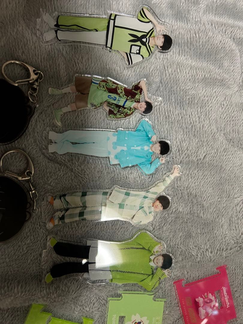 堀内結流 スパフル アクスタ アクキー 7個セット