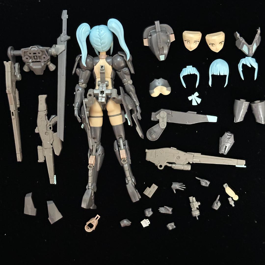 【瞳デカールセット付】美少女プラモデル まとめ売り【ジャンク】