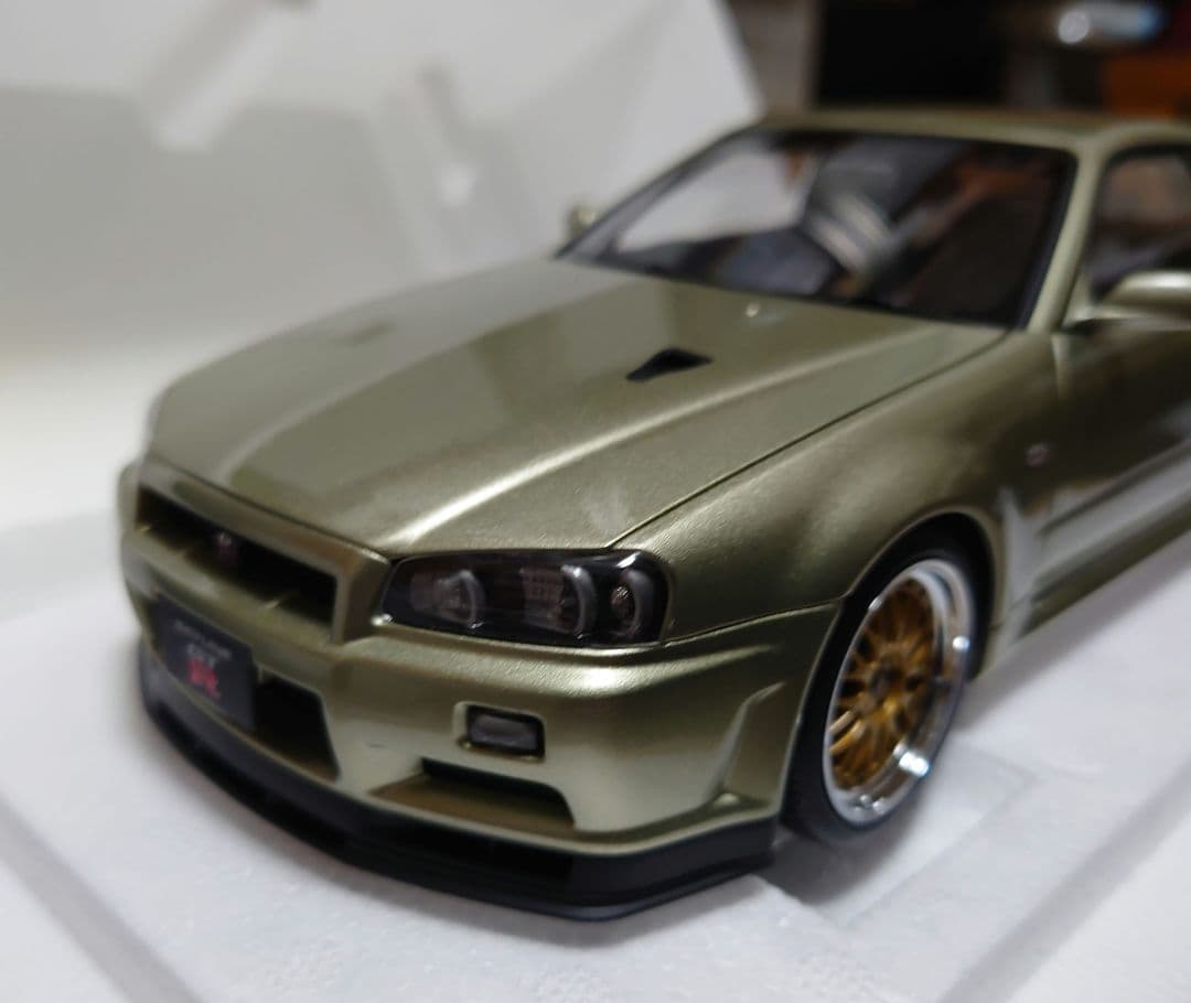 スカイラインGT-R VスペックII ニュル BBS LMホイールver R34
