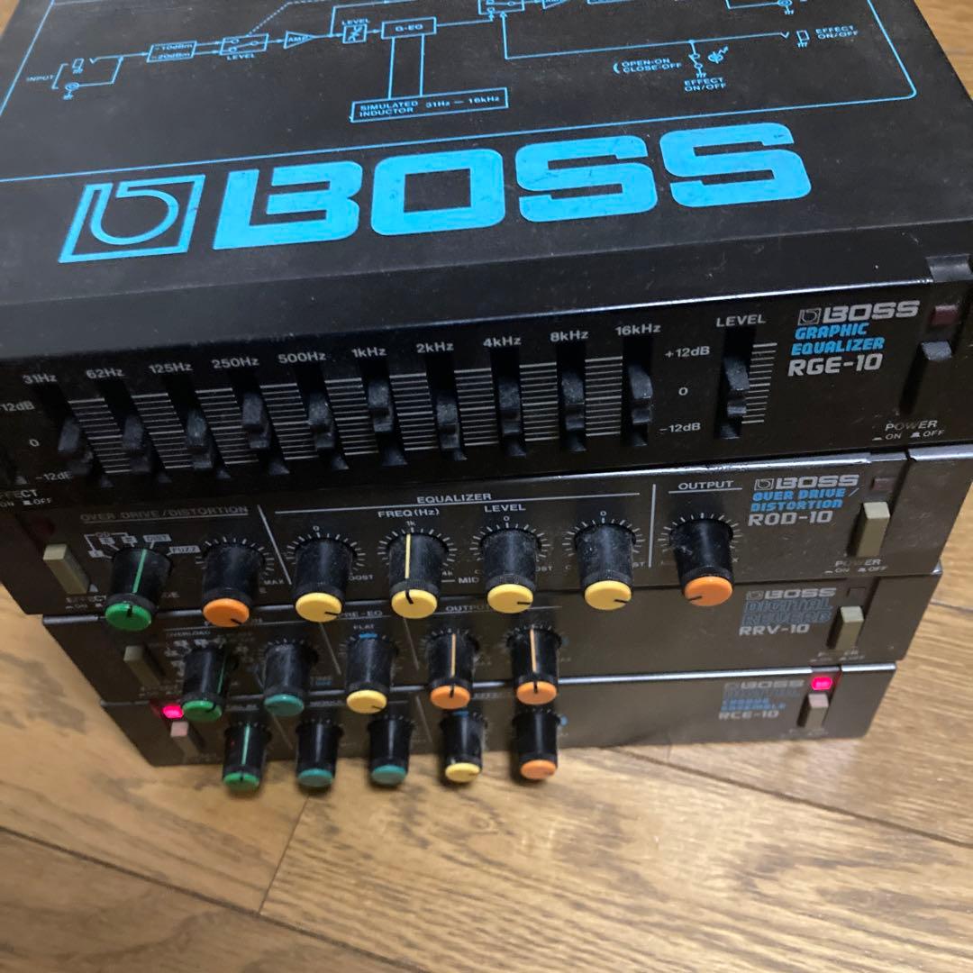 BOSS micro rack series 4つセット　ラックエフェクター
