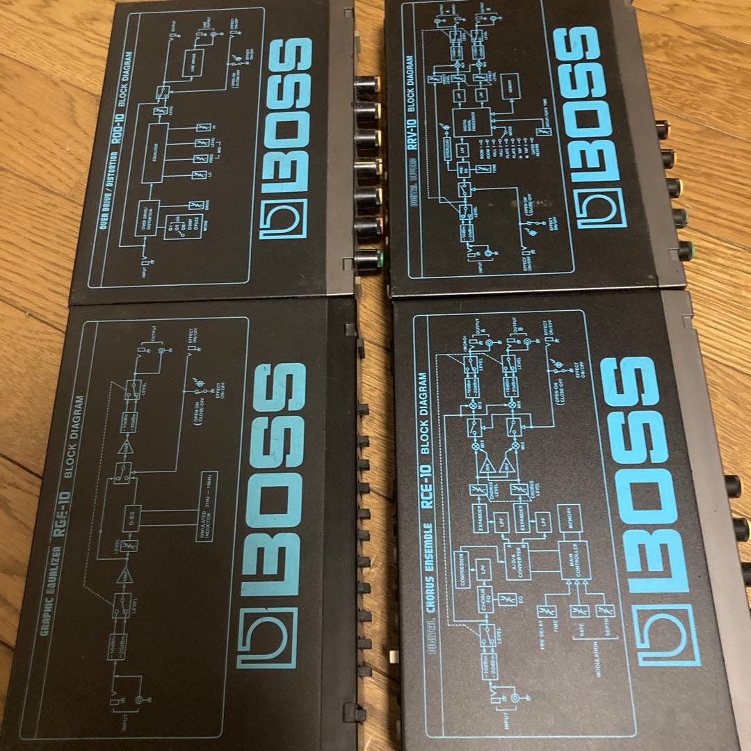 BOSS micro rack series 4つセット　ラックエフェクター