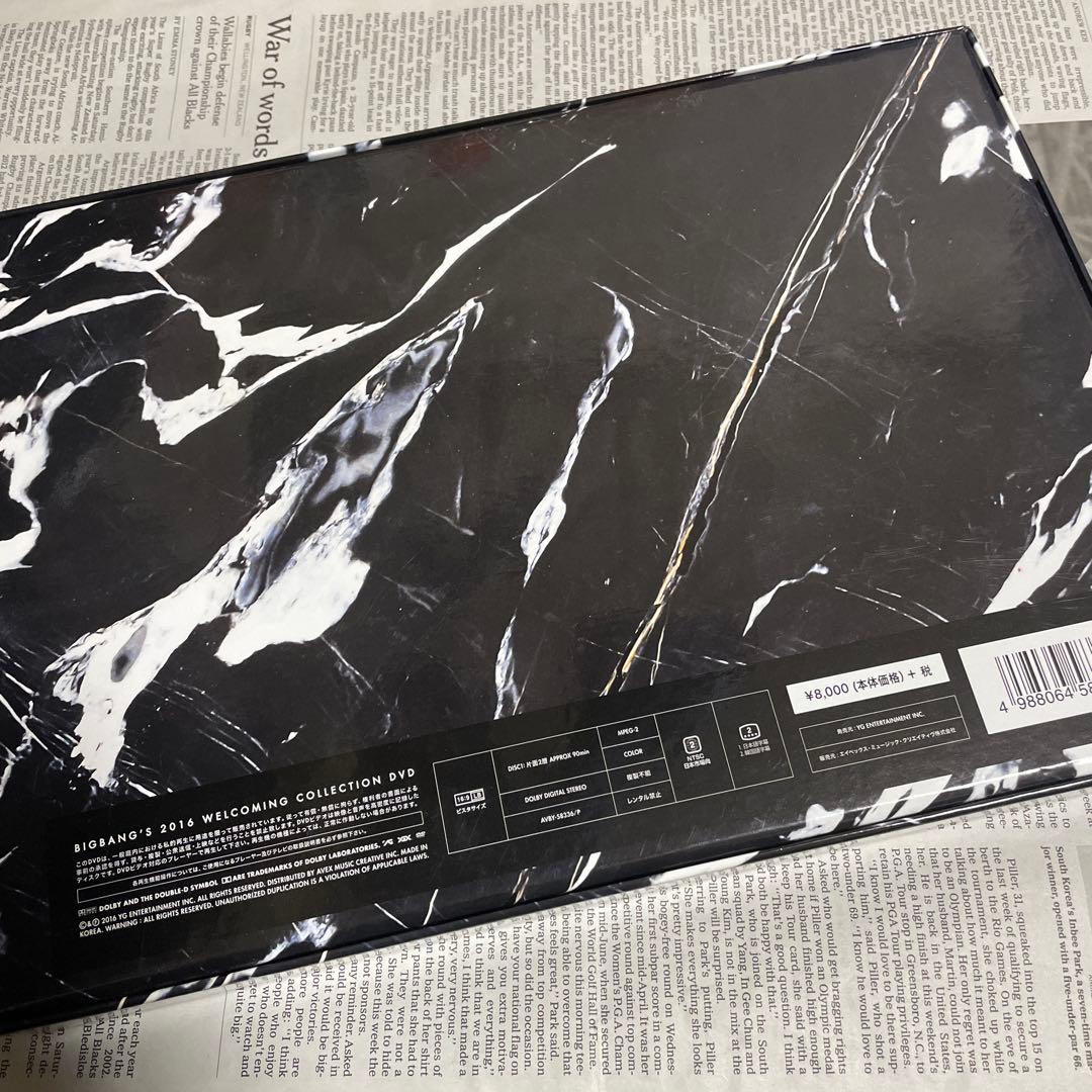 ミュージック BIGBANG'S 2016 WELCOMING COLLECTION DVD