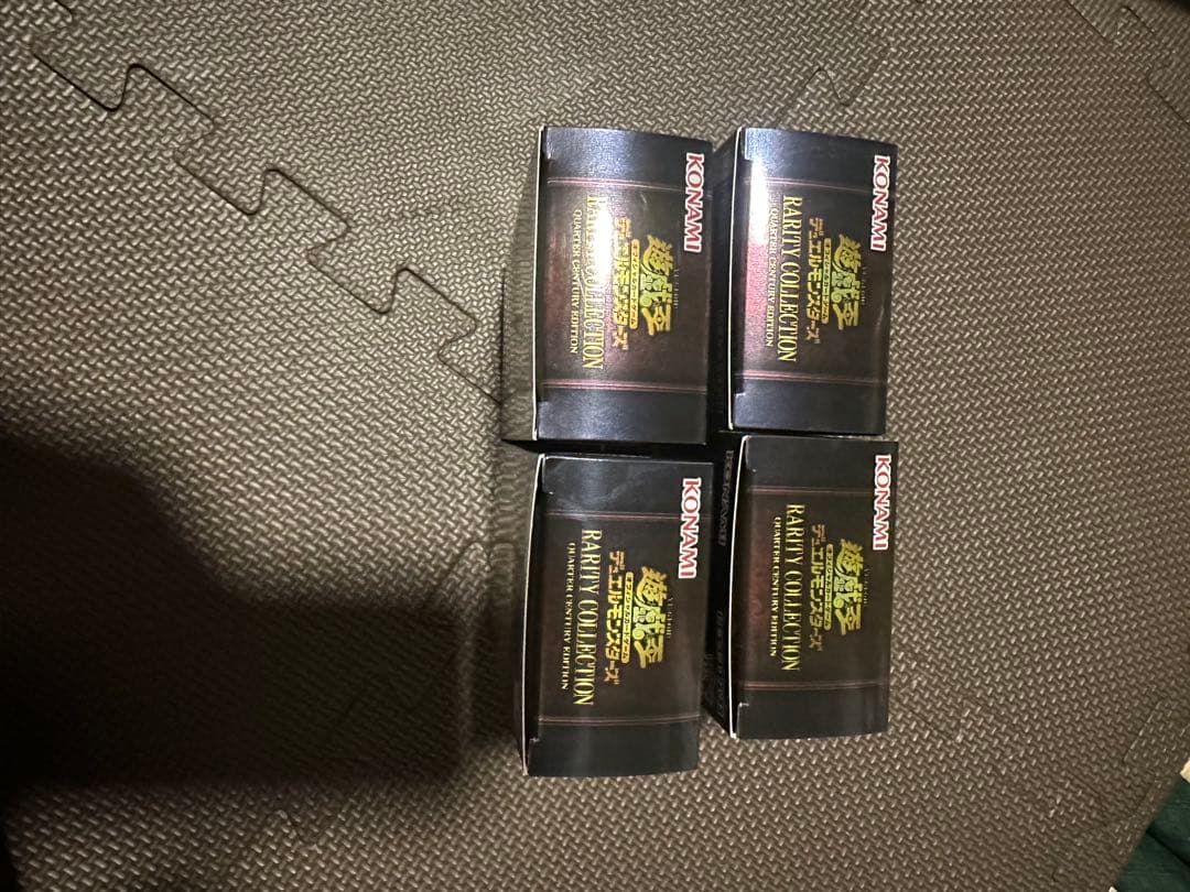 遊戯王 レアリティコレクション レアコレ 未開封 4BOX シュリンクないし