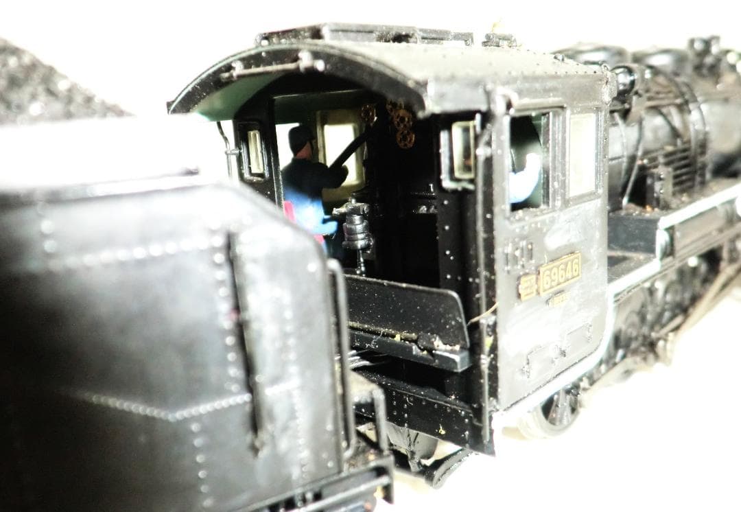 HOゲージ 天賞堂 9600形 デフ無し 走りますがジャンクで・・