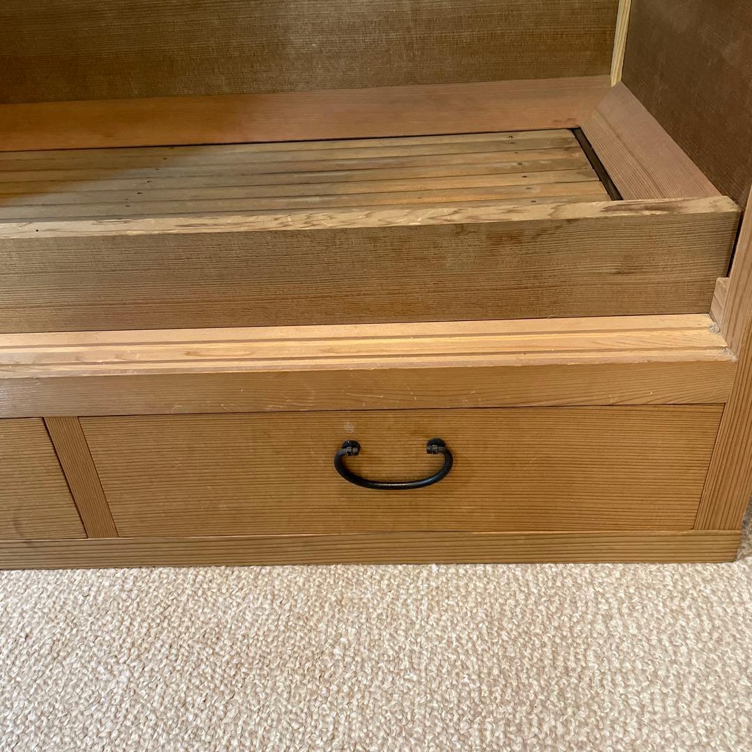 ♦︎【 伝統工芸❤️置き水屋】茶道具　置水屋　水屋箪笥　網代引戸　茶箪笥　♦︎