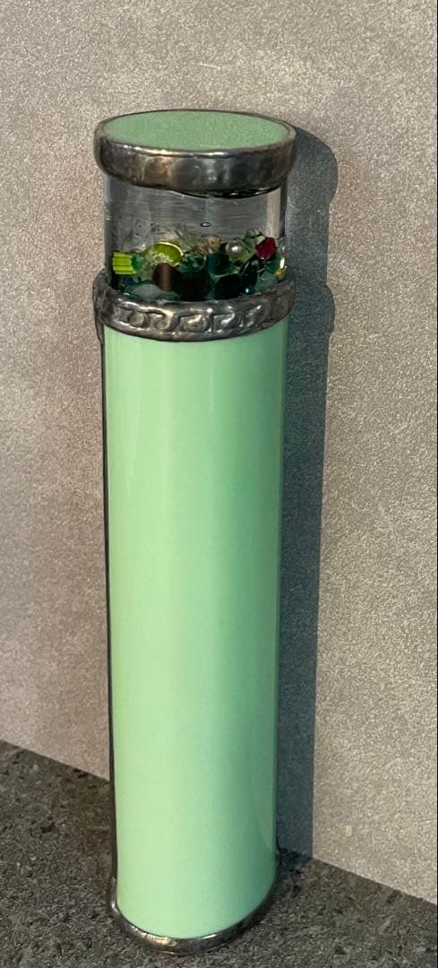 【万華鏡】ステンドグラス/オイル　池田憲昭作 希少品　袋付き