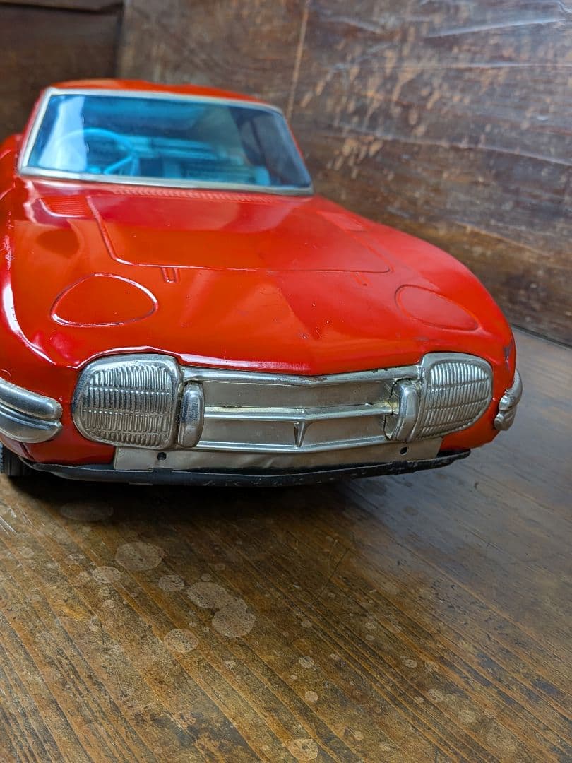 特大★古いブリキ★野村トーイ★トヨタ2000GT★全長48cm★USED