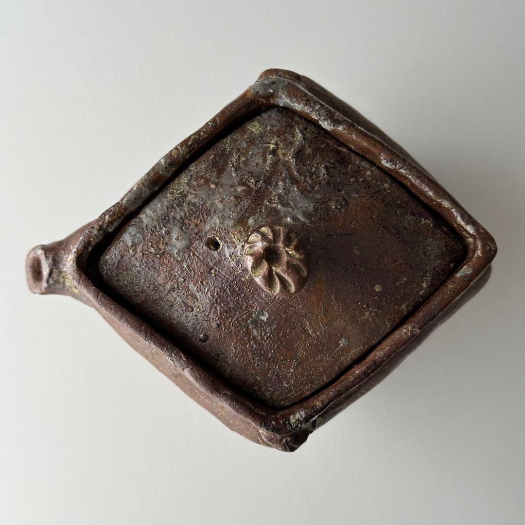 備前焼 茶器 緋襷 宝瓶 蕾