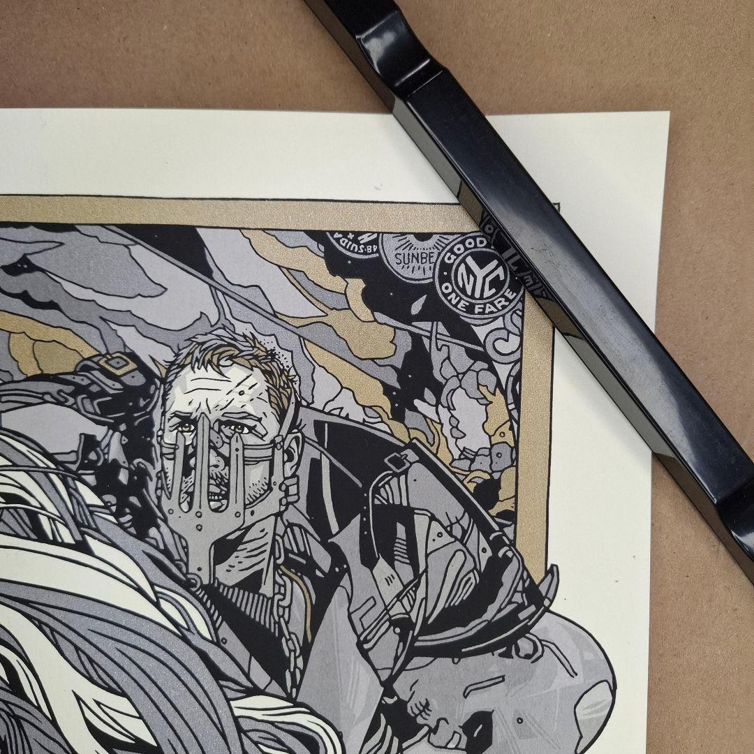 ●250枚限定 マッドマックス 怒りのデスロード シルクスクリーン ミニポスター