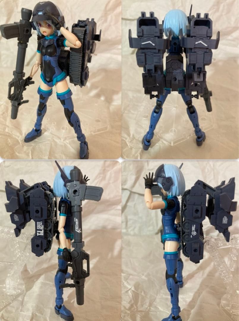 【完成品】30MSパワラリーパリトン＆ブースターベッド＆マルチクロス(一部)