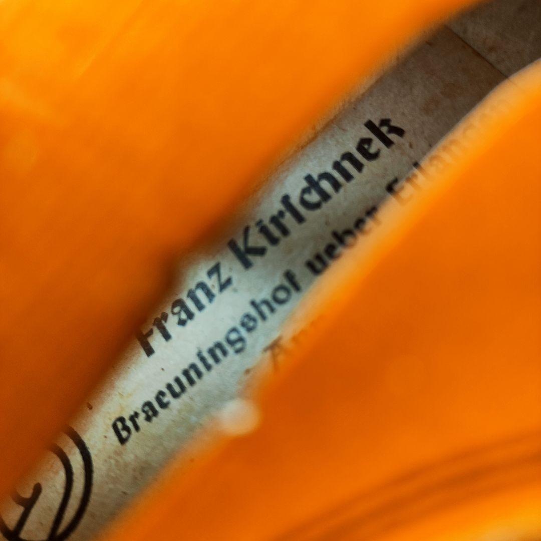 【ワンピースバック】Franz Kirschnek 1/4 バイオリン 1979