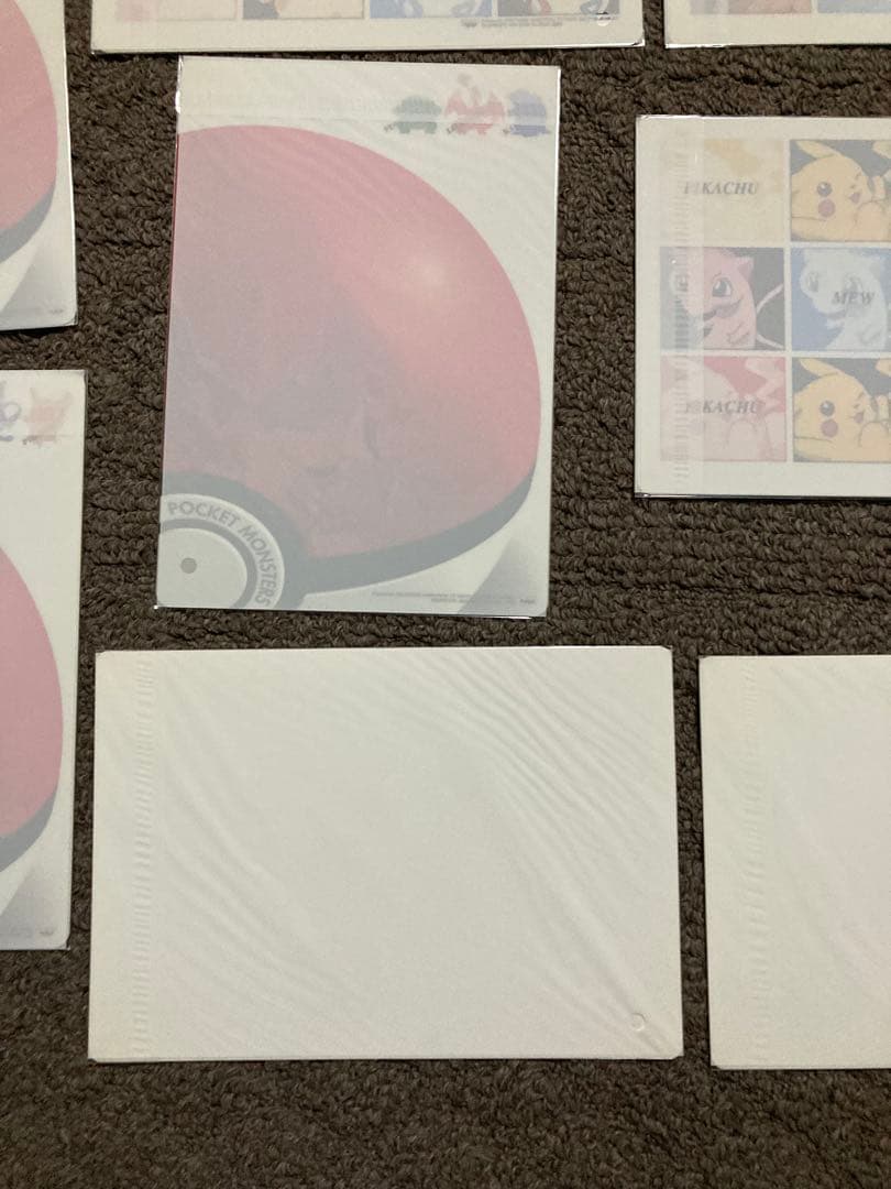 【未開封】【非売品】ポケモン 下敷き バンプレスト ミュウ ピカチュウ 希少