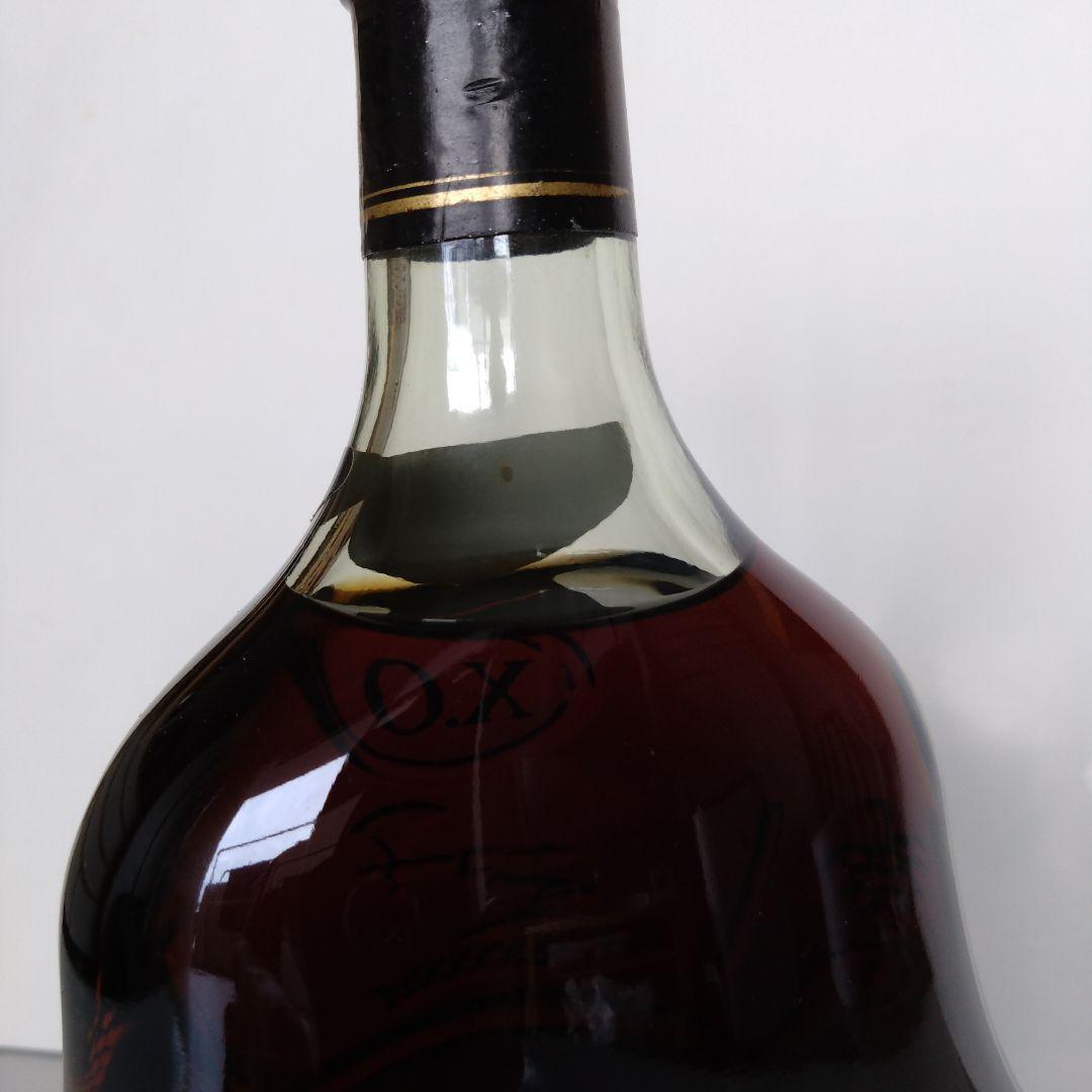 ヘネシーXO Hennessy 金キャップ 未開封 箱 内袋 有