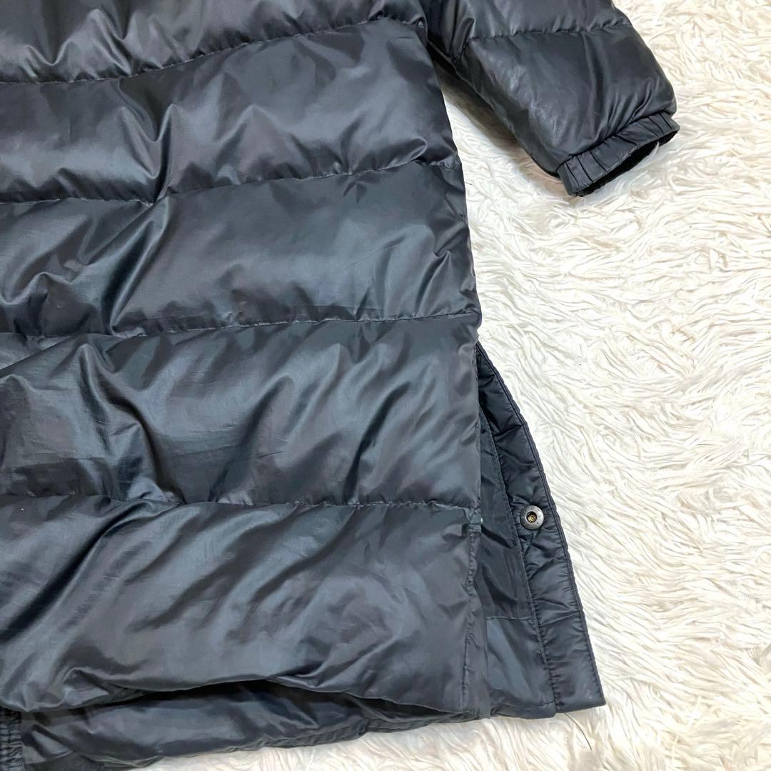 NIKE ナイキ ロングダウン ベンチコート スポーツ観戦 防寒 L 黒