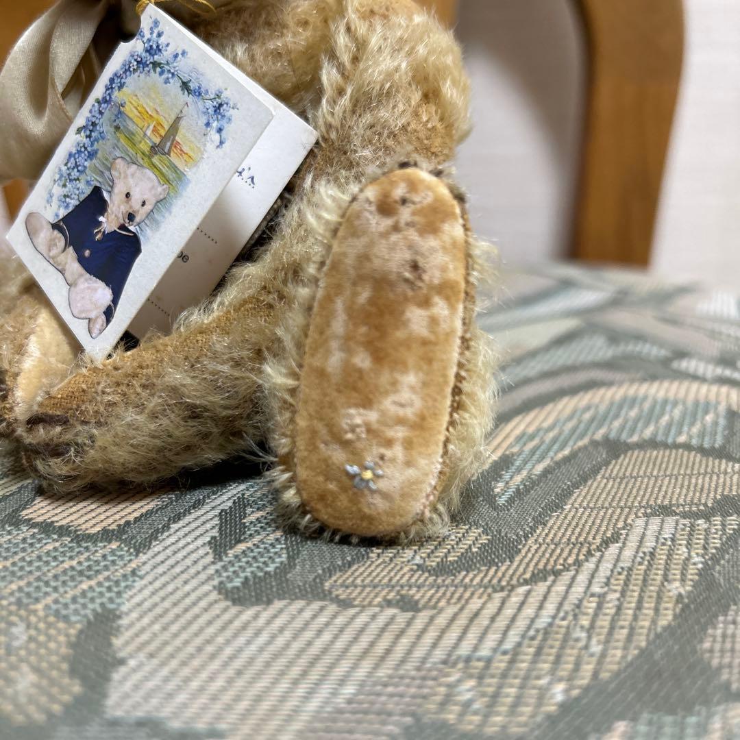 フォーゲットミーノットベア　リズさん アーティストベア　テディベア作家