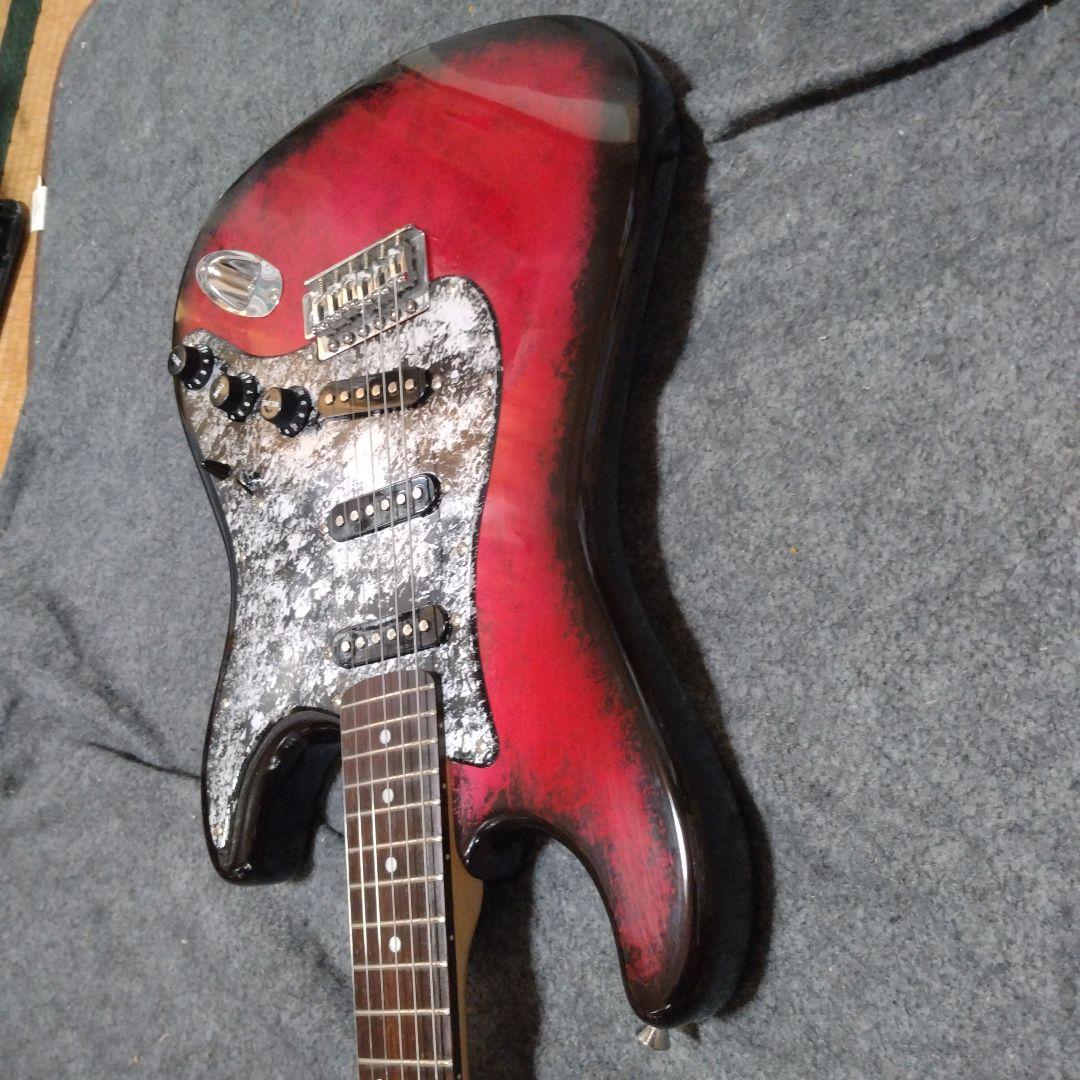 レッドラップカスタムペイントブラックバースト 唯一無二 ノーブランド