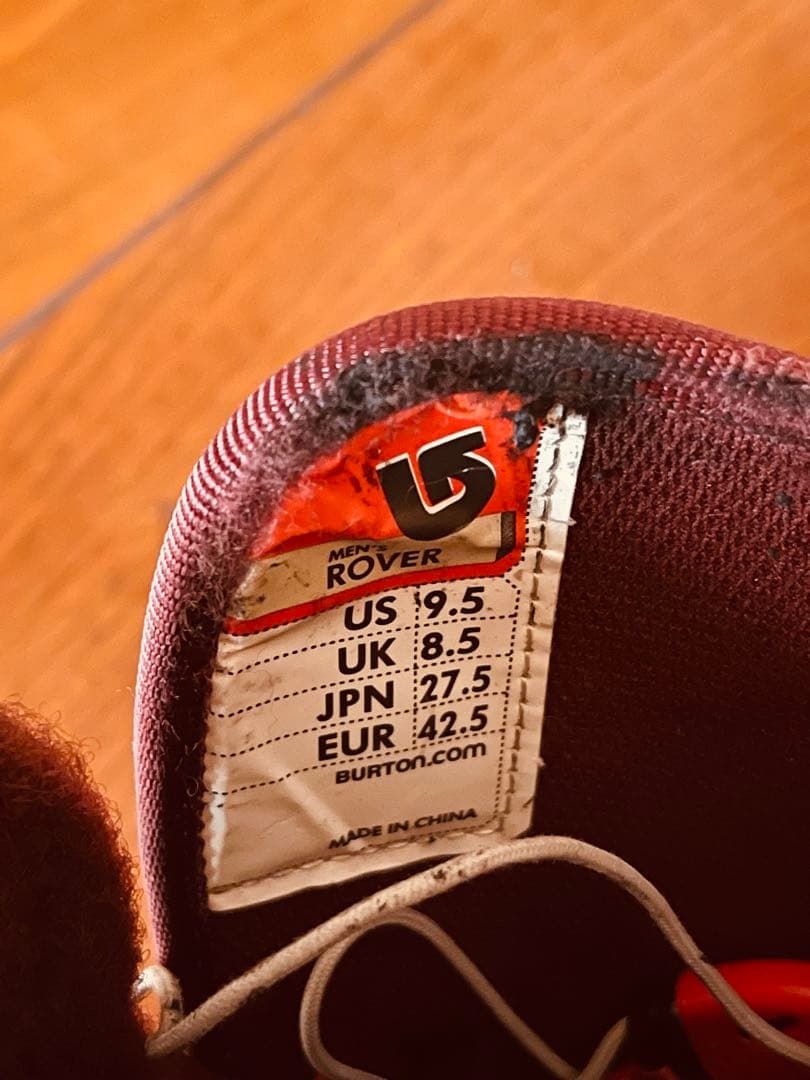 スノーボード Burton x Redwing