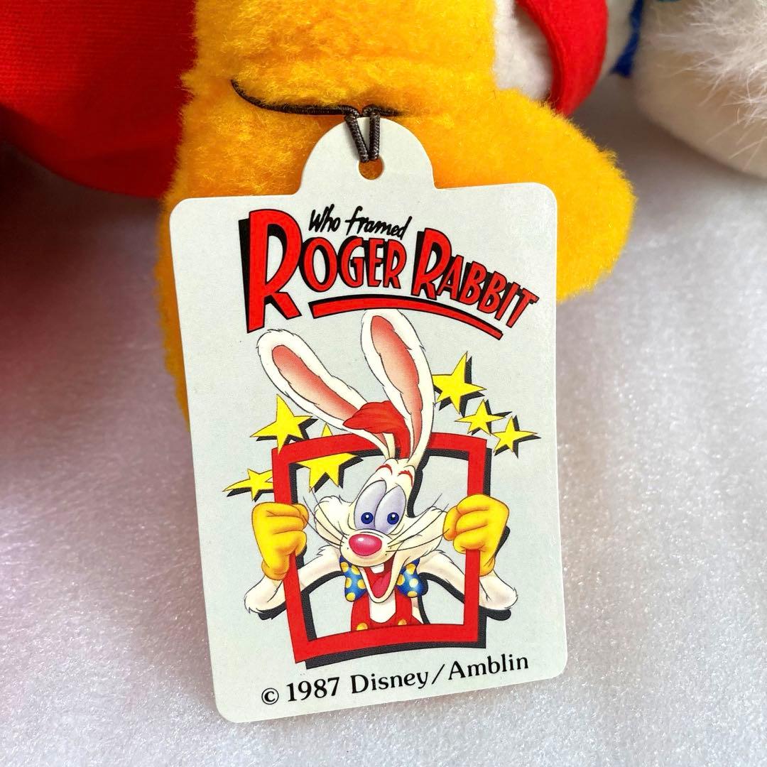 レア 80年代 ロジャーラビット ぬいぐるみ ディズニー ビンテージ
