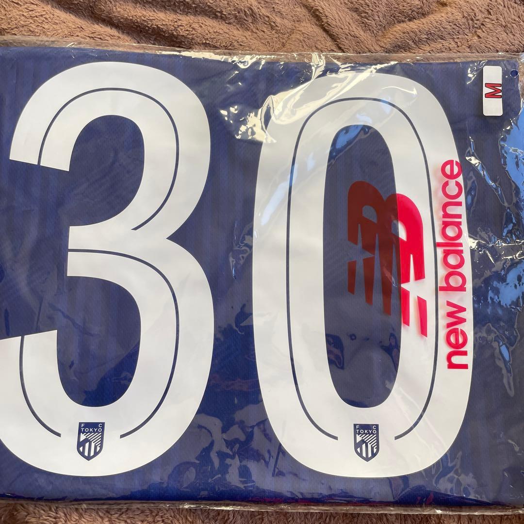 FC東京 New Balance ユニフォーム M 岡哲平　Jリーグ　ホーム