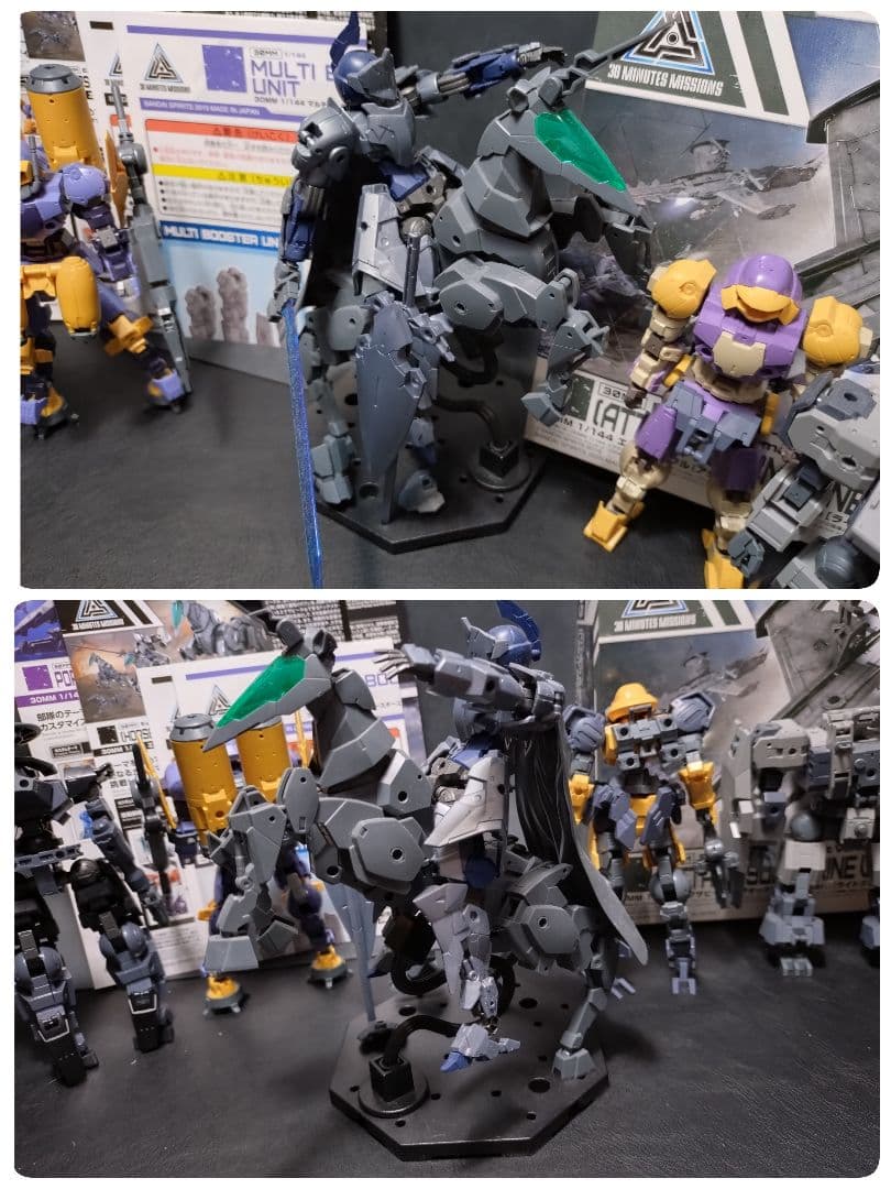 30MM 14キット 組立・ランナー切離済 プラモデル