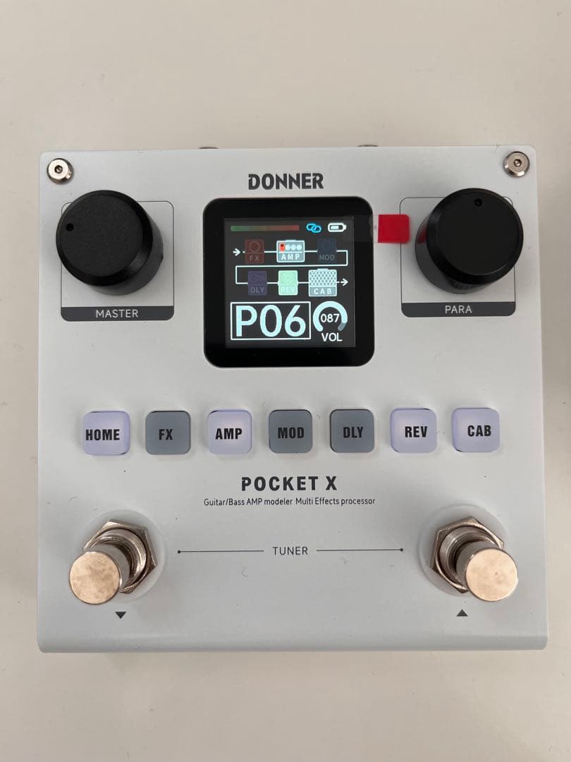 【美品】DONNER POCKET X ギターエフェクター