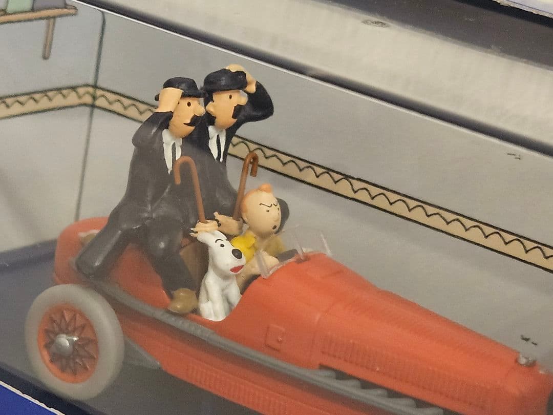 タンタンの冒険 TINTIN ミニカー